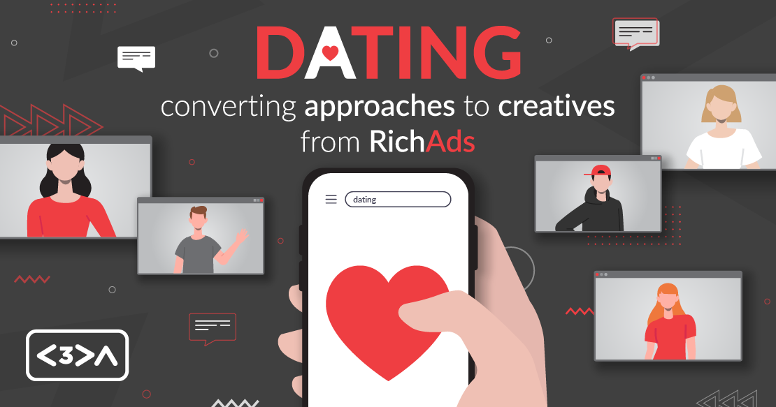 C3PA dating offers: Top converting approaches to creatives from RichAds