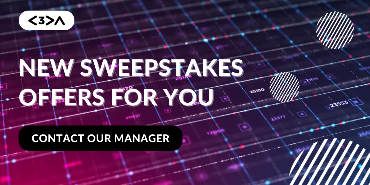New sweepstakes offers for you
