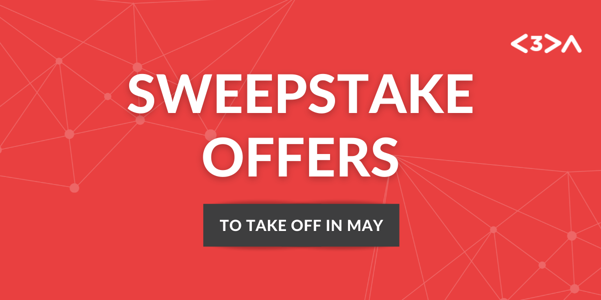 12 new SWEEPSTAKE offers